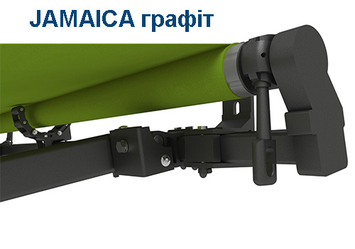 Графитовая выдвижная маркиза Jamaica Графитовая выдвижная маркиза Jamaica