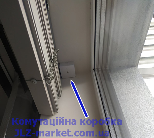 Маскрировочные коробки для подключения электрических жалюзи Маскрировочные коробки для подключения электрических жалюзи