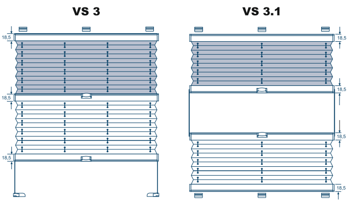 Плиссе VS-3 Cosiflor