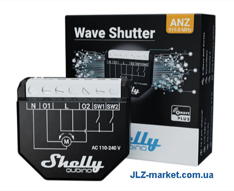 Рулонные шторы Shelly с автоматикой Somfy