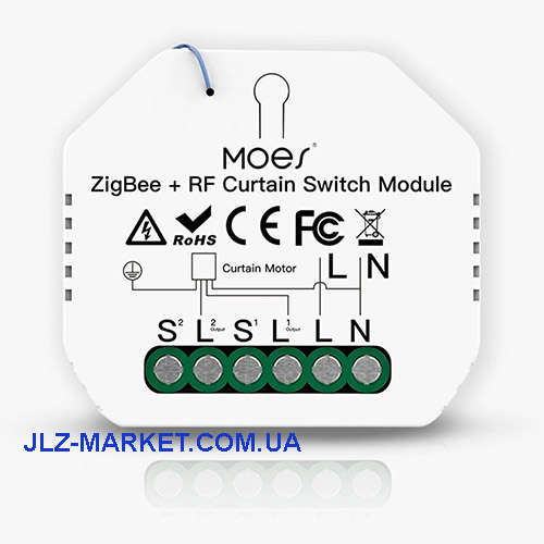 Реле Zigbee для мотора Somfy Sonesse 